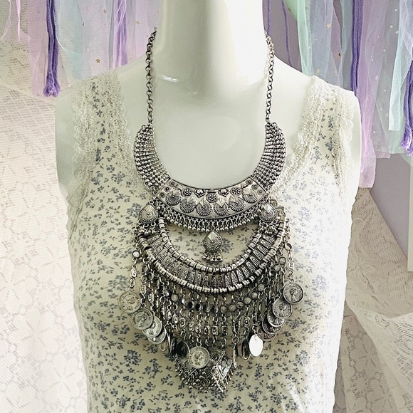 Charming Charlie Jewelry - Charming Charlie Silver Coin Necklace